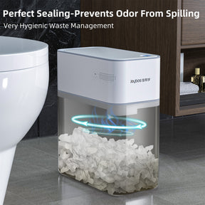 Smart Bathroom Trash Can Touchless