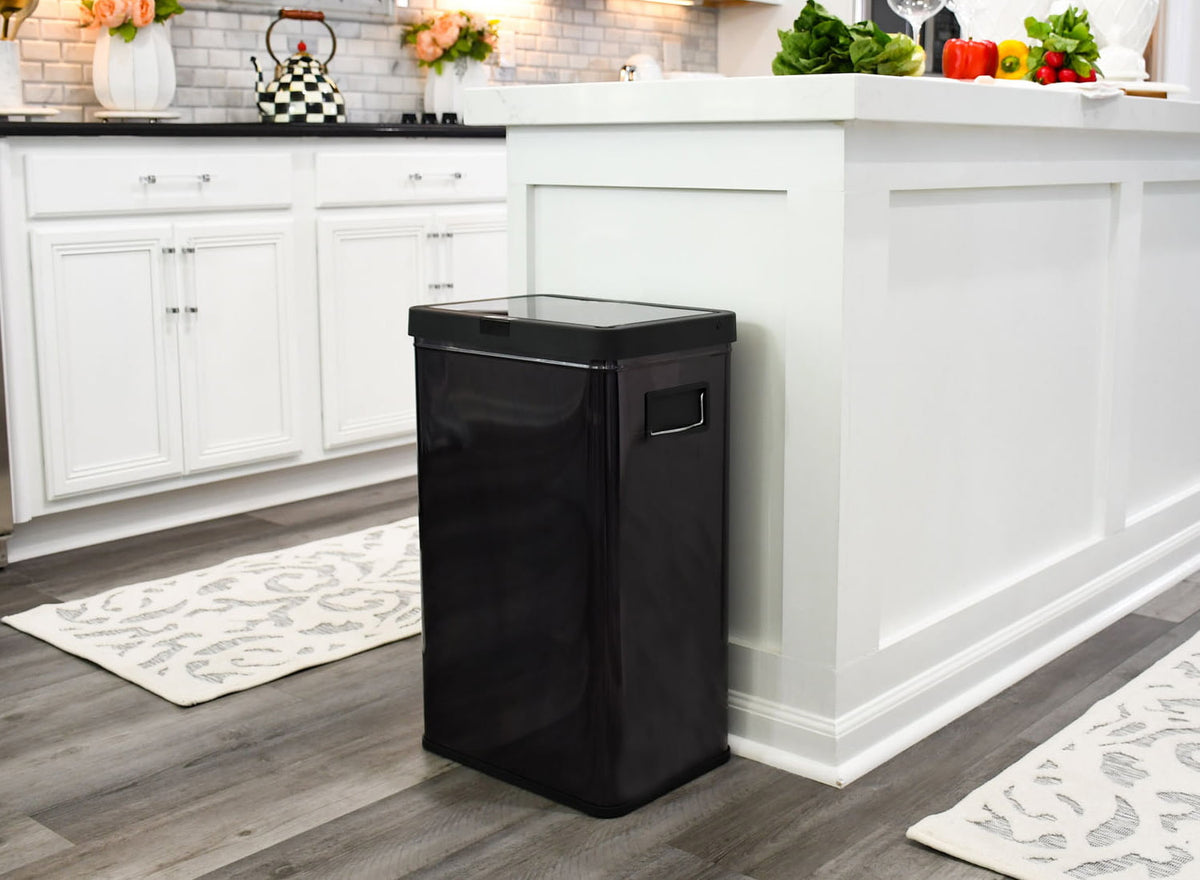 Better Homes Garbage Can Black