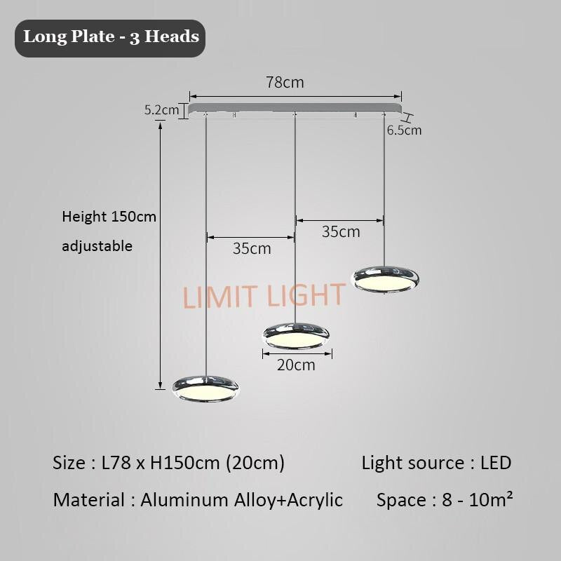 Modern Dining Room LED Chandelier